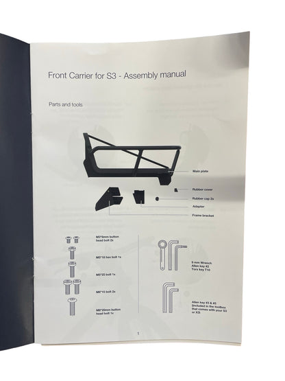 Front carrier VanMoof S3 New