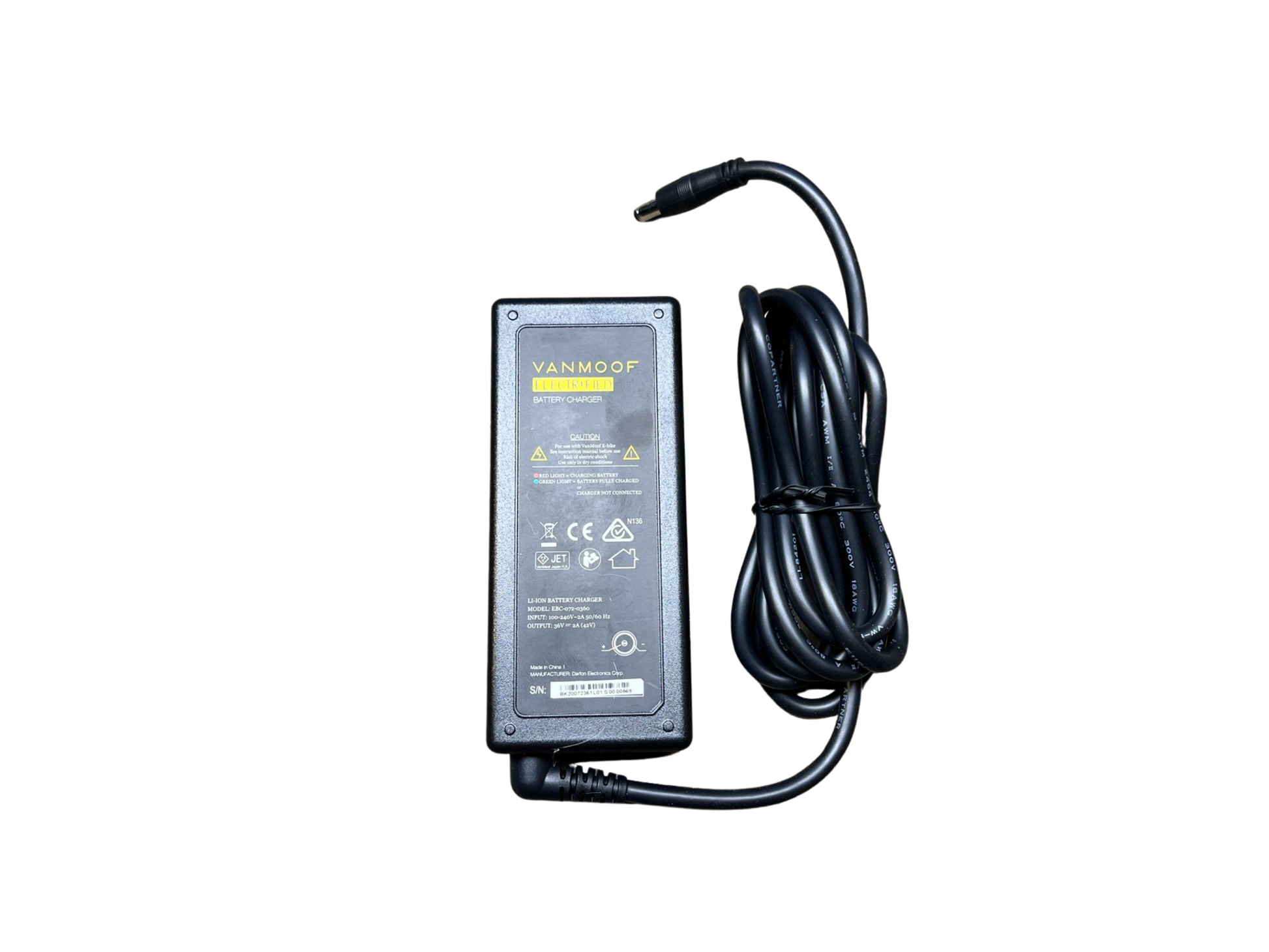 VanMoof S1 X1 Series Oplader